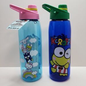 Hello Kitty and Friends 28 oz Water Bottles | SET OF 2 | Keroppi, Sanrio, NWT